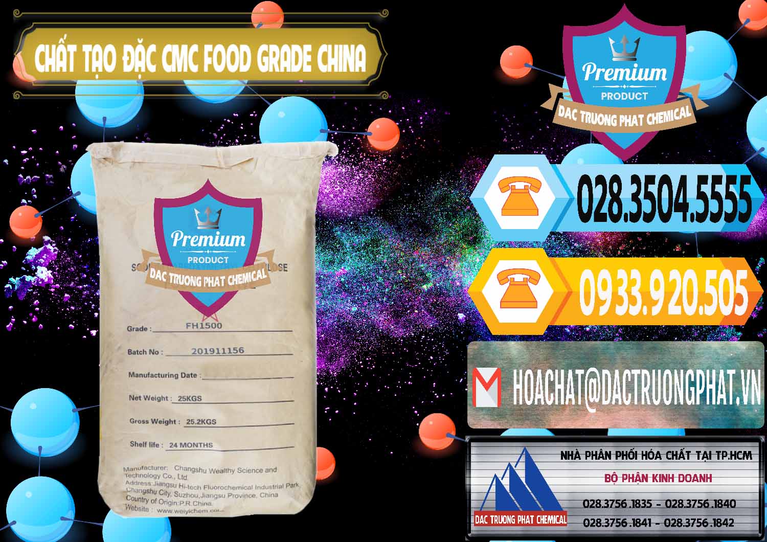 Nơi bán và phân phối Chất Tạo Đặc CMC Wealthy Food Grade Trung Quốc China - 0426 - Nơi cung cấp và phân phối hóa chất tại TP.HCM - hoachattayrua.net