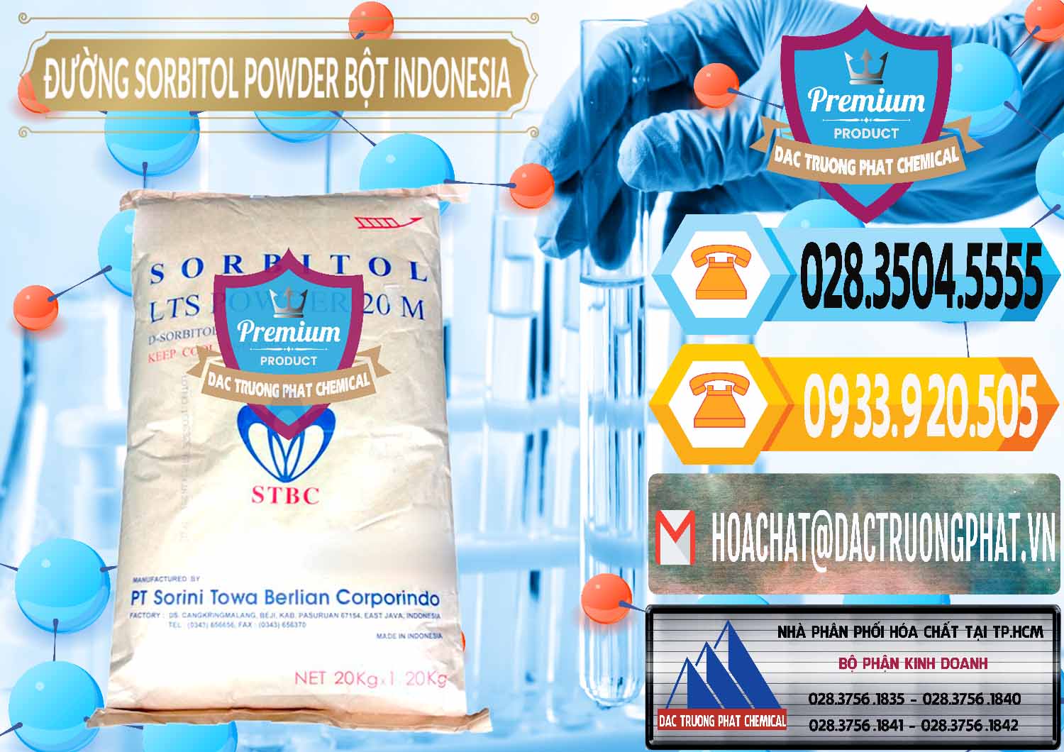 Chuyên cung ứng & bán D-Sorbitol Bột - C6H14O6 Food Grade Indonesia - 0320 - Đơn vị cung cấp và phân phối hóa chất tại TP.HCM - hoachattayrua.net
