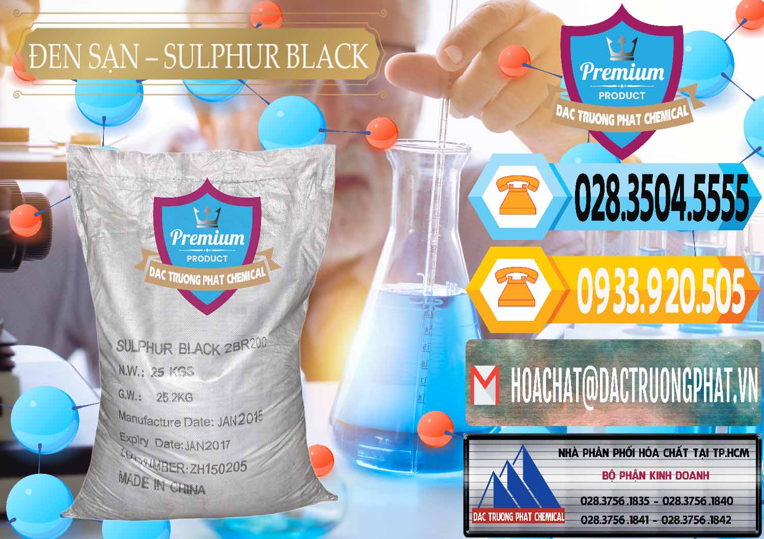 Đơn vị cung ứng - bán Đen Sạn – Sulphur Black Trung Quốc China - 0062 - Nơi chuyên kinh doanh ( cung cấp ) hóa chất tại TP.HCM - hoachattayrua.net