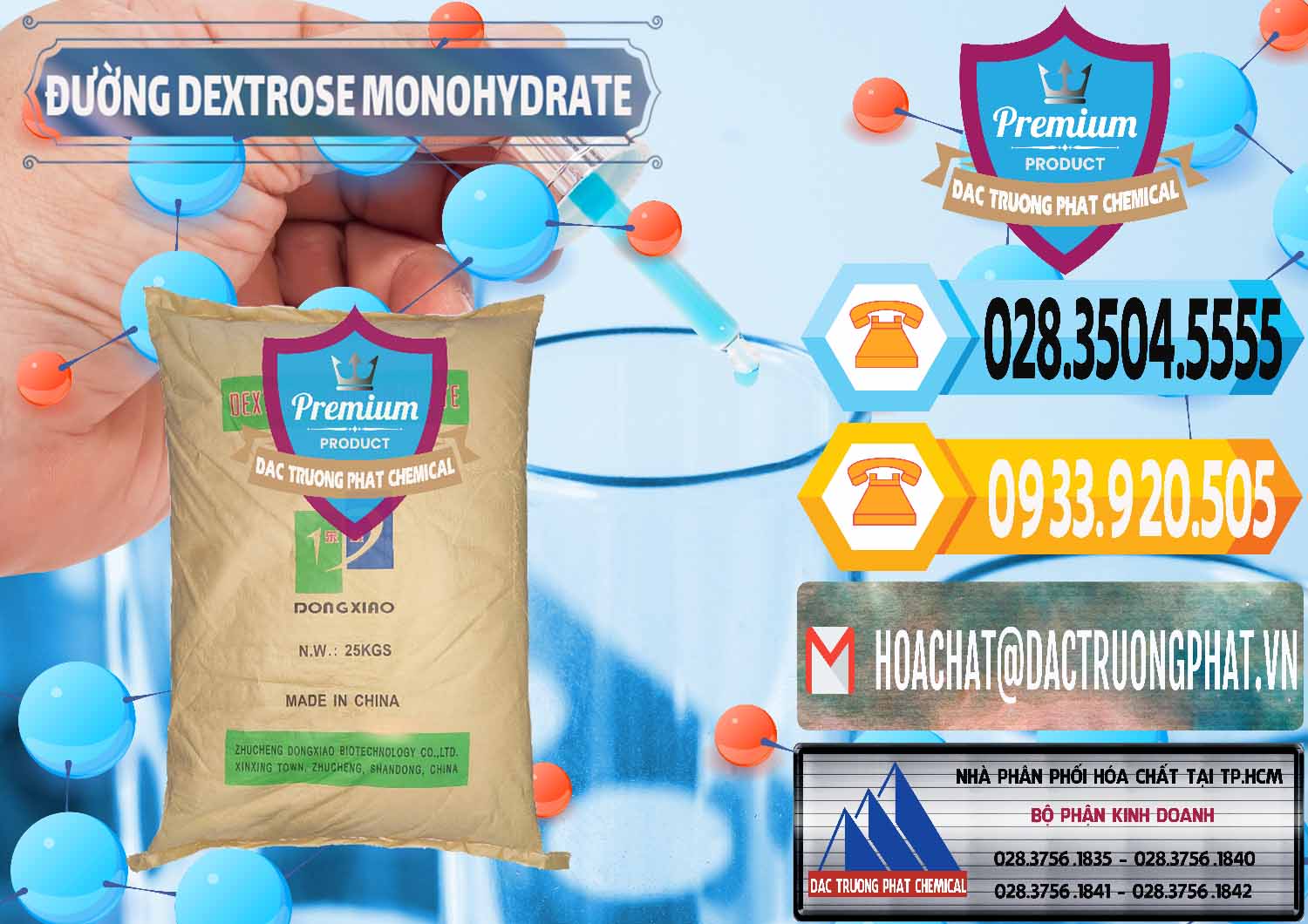 Phân phối và bán Đường Dextrose Monohydrate Food Grade Dongxiao Trung Quốc China - 0063 - Nơi cung cấp ( kinh doanh ) hóa chất tại TP.HCM - hoachattayrua.net