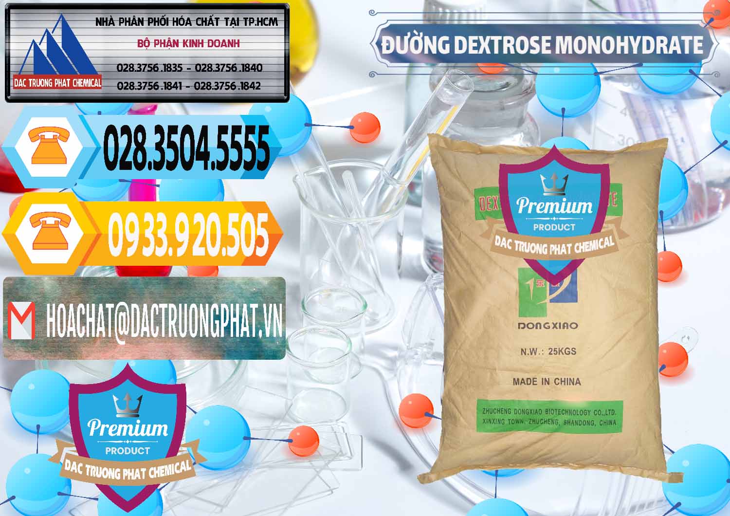 Chuyên kinh doanh _ bán Đường Dextrose Monohydrate Food Grade Dongxiao Trung Quốc China - 0063 - Cty cung cấp ( phân phối ) hóa chất tại TP.HCM - hoachattayrua.net