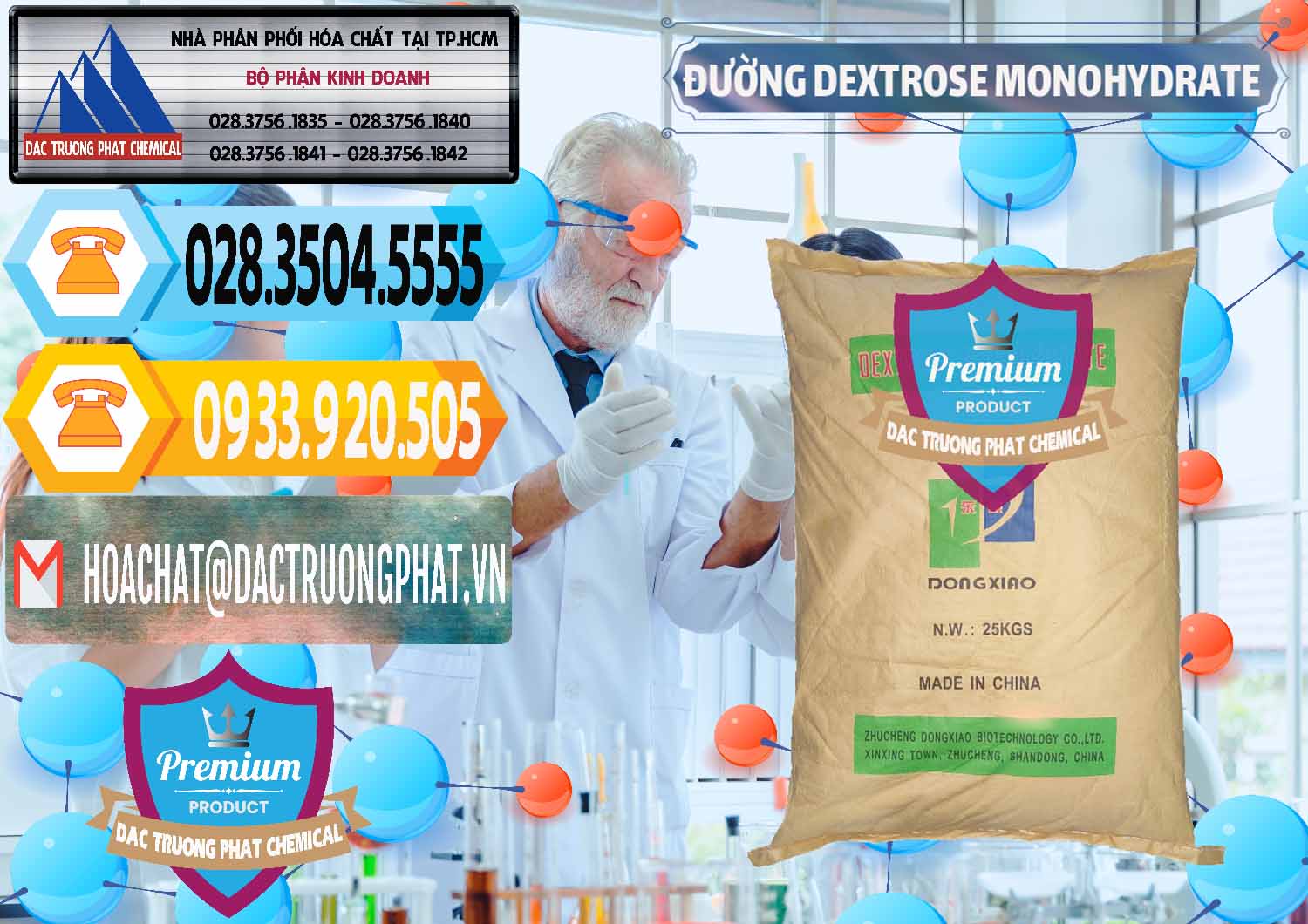Đơn vị chuyên cung ứng và bán Đường Dextrose Monohydrate Food Grade Dongxiao Trung Quốc China - 0063 - Công ty chuyên cung ứng - phân phối hóa chất tại TP.HCM - hoachattayrua.net