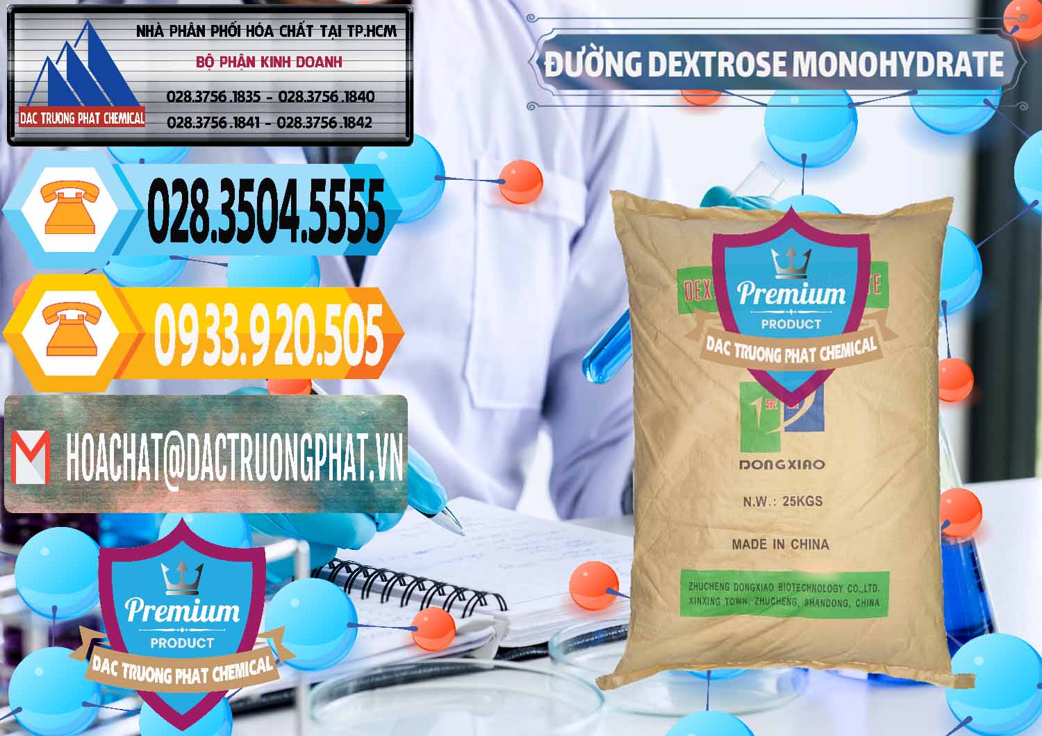 Chuyên bán - phân phối Đường Dextrose Monohydrate Food Grade Dongxiao Trung Quốc China - 0063 - Cung cấp ( bán ) hóa chất tại TP.HCM - hoachattayrua.net
