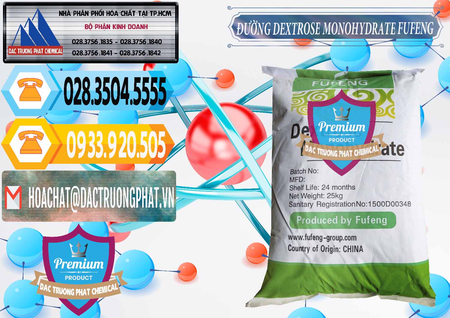 Cty bán ( cung cấp ) Đường Dextrose Monohydrate Food Grade Fufeng Trung Quốc China - 0223 - Chuyên nhập khẩu ( cung cấp ) hóa chất tại TP.HCM - hoachattayrua.net