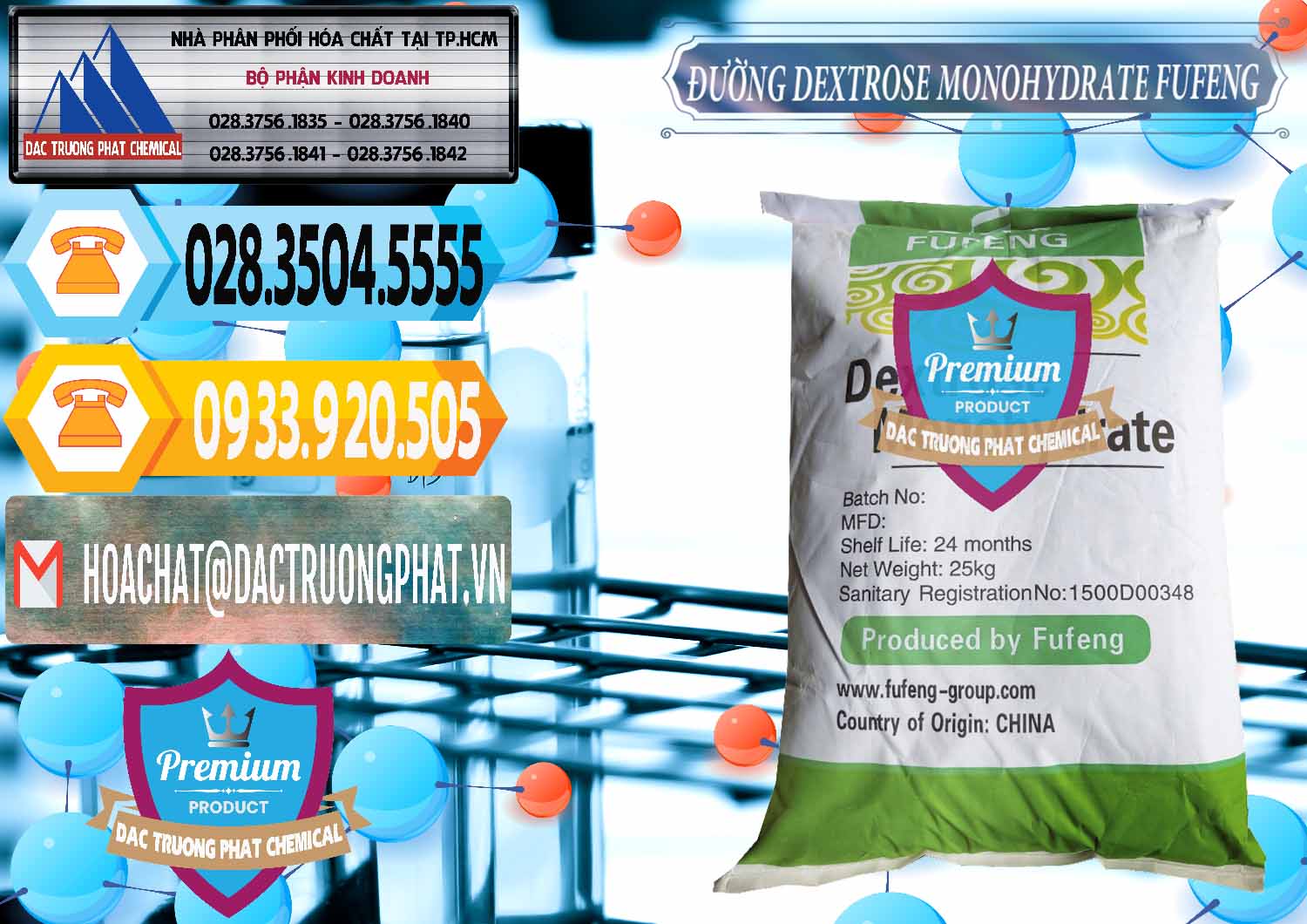 Nhà cung cấp và bán Đường Dextrose Monohydrate Food Grade Fufeng Trung Quốc China - 0223 - Đơn vị chuyên nhập khẩu - phân phối hóa chất tại TP.HCM - hoachattayrua.net