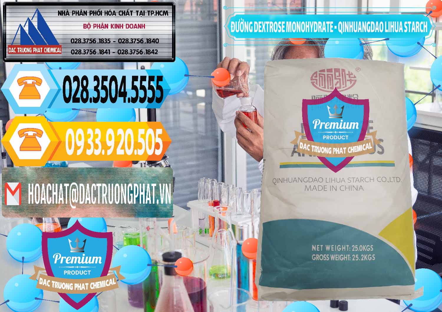 Nơi cung ứng - bán Đường Dextrose Monohydrate Food Grade Qinhuangdao Lihua Starch - 0224 - Nơi chuyên cung ứng ( phân phối ) hóa chất tại TP.HCM - hoachattayrua.net