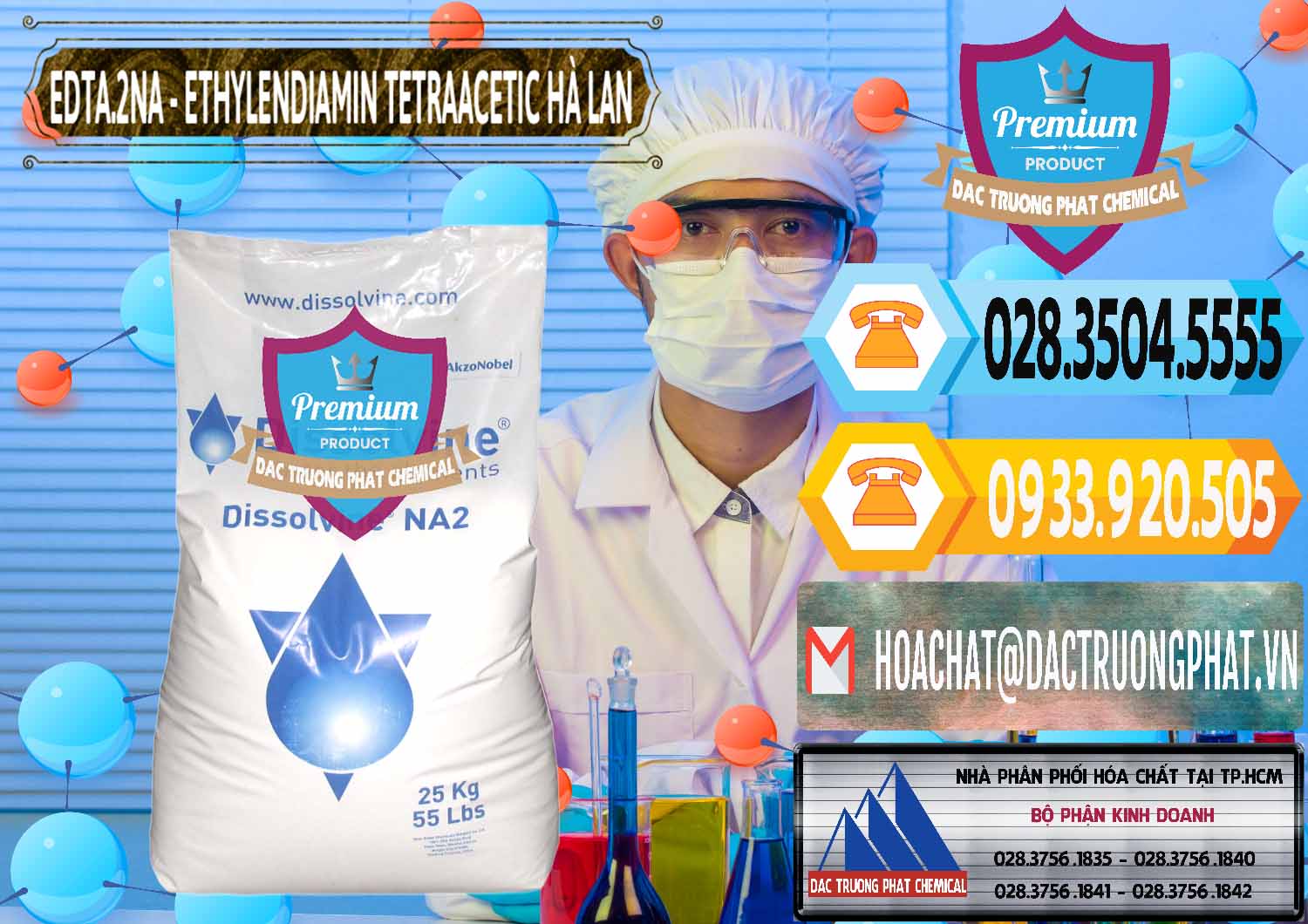 Chuyên kinh doanh & bán EDTA.2NA - Ethylendiamin Tetraacetic Dissolvine Hà Lan Netherlands - 0064 - Cty nhập khẩu và cung cấp hóa chất tại TP.HCM - hoachattayrua.net