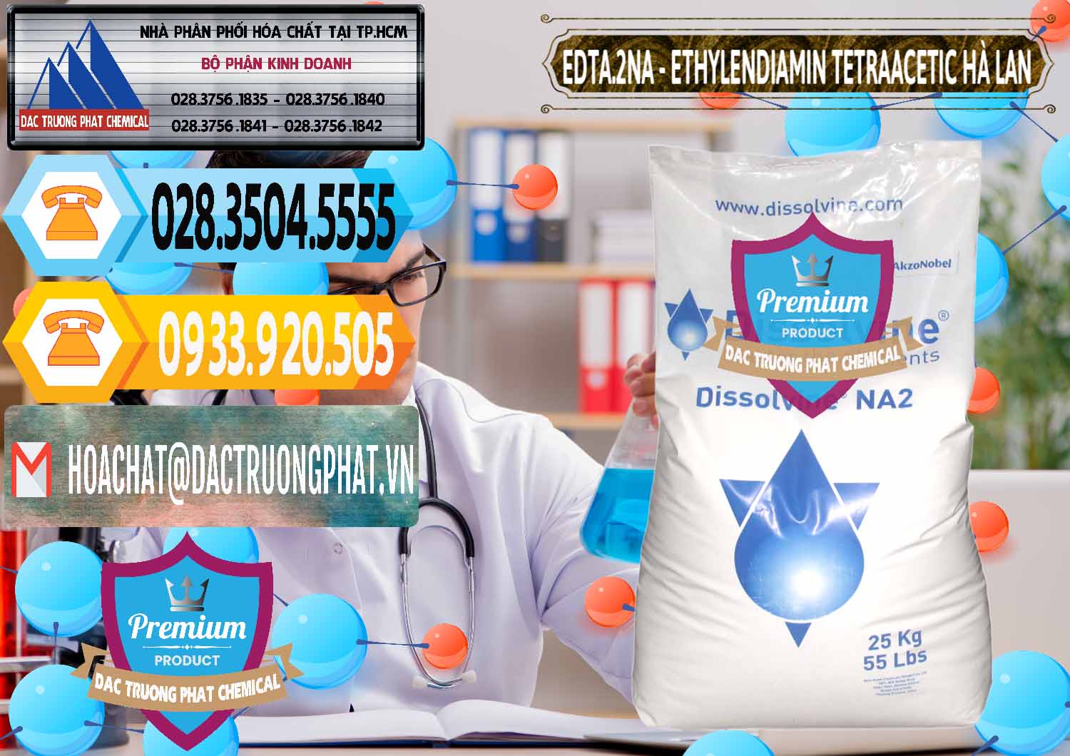 Bán & cung ứng EDTA.2NA - Ethylendiamin Tetraacetic Dissolvine Hà Lan Netherlands - 0064 - Nơi phân phối và bán hóa chất tại TP.HCM - hoachattayrua.net
