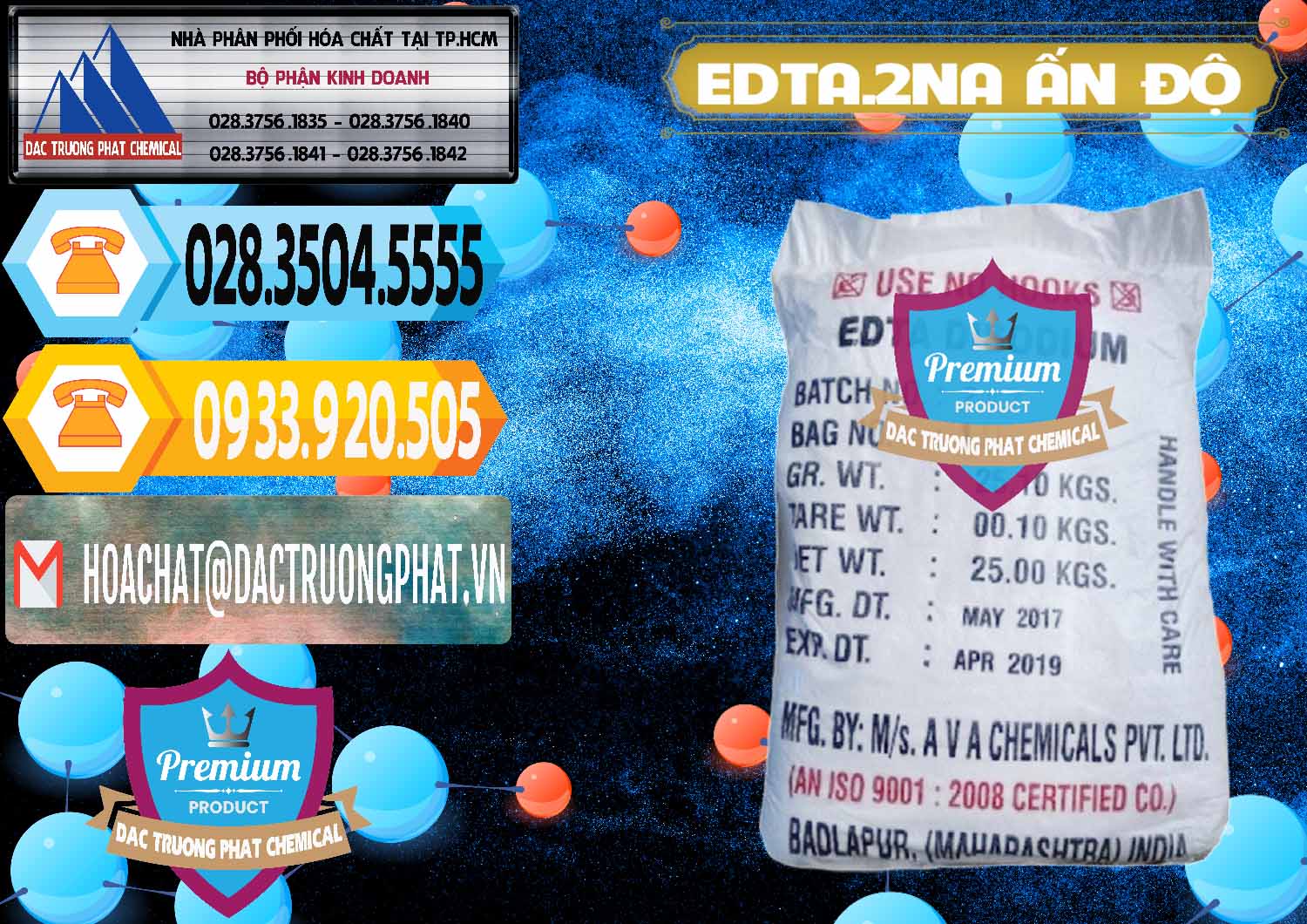 EDTA.2NA - Ethylendiamin Tetraacetic Ấn Độ India Cty nhập khẩu ( bán ) EDTA.2NA - Ethylendiamin Tetraacetic Ấn Độ India - 0416 - Cty phân phối - cung cấp hóa chất tại TP.HCM - hoachattayrua.net