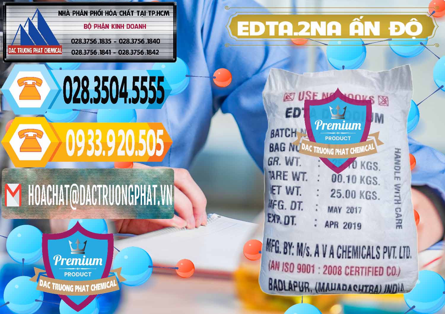 EDTA.2NA - Ethylendiamin Tetraacetic Ấn Độ India Công ty chuyên bán _ cung cấp EDTA.2NA - Ethylendiamin Tetraacetic Ấn Độ India - 0416 - Chuyên phân phối ( cung cấp ) hóa chất tại TP.HCM - hoachattayrua.net