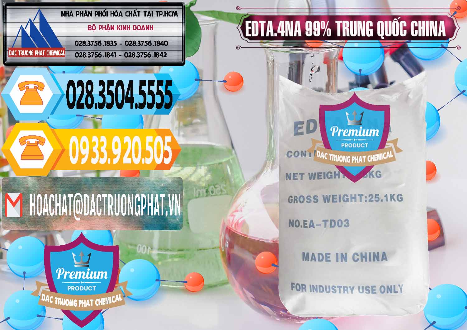 Bán ( cung cấp ) EDTA.4NA - EDTA Muối 99% Trung Quốc China - 0292 - Đơn vị chuyên phân phối & cung ứng hóa chất tại TP.HCM - hoachattayrua.net
