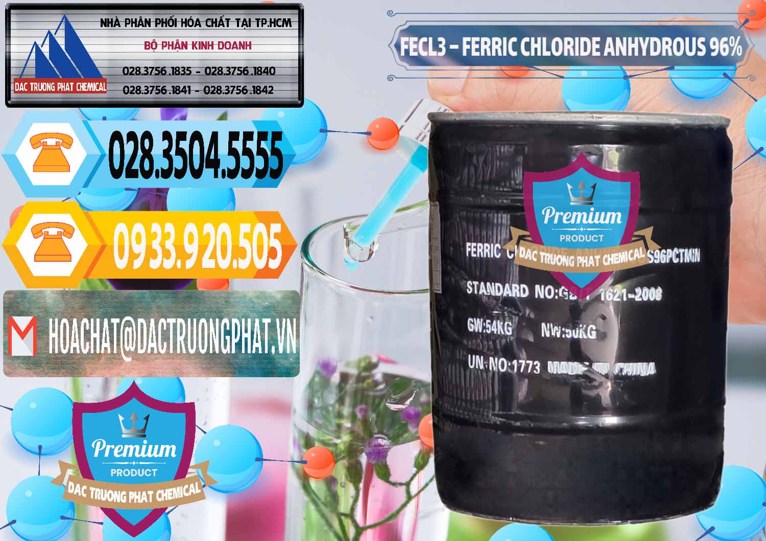 Địa chỉ chuyên kinh doanh { bán } Hóa chất Phèn Sắt Dạng Bột * Ferric Chloride Powder Anhydrous Trung Quốc China Đơn vị chuyên cung ứng và bán FECL3 – Ferric Chloride Anhydrous 96% Trung Quốc China - 0065 - Công ty chuyên cung cấp - bán hóa chất tại TP.HCM - hoachattayrua.net