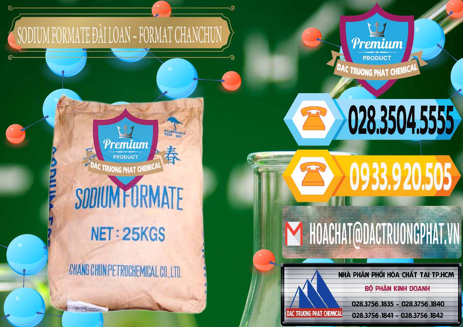 Đơn vị bán _ cung cấp Sodium Formate - Natri Format Đài Loan Taiwan - 0141 - Cung cấp & phân phối hóa chất tại TP.HCM - hoachattayrua.net