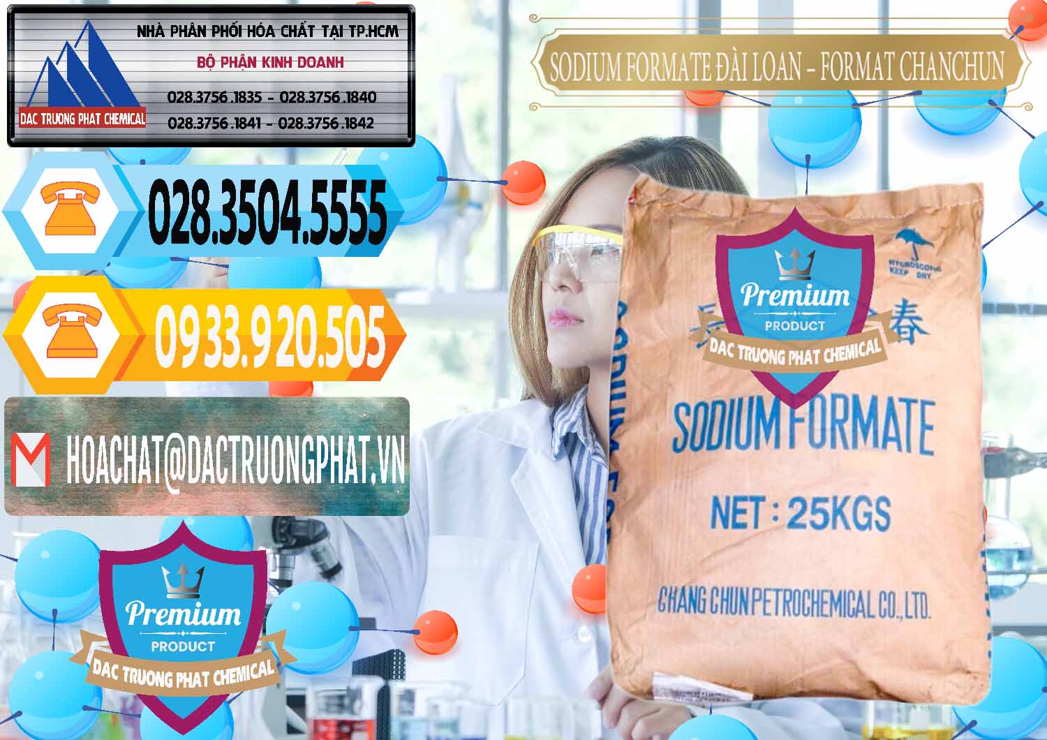 Nơi chuyên cung ứng & bán Sodium Formate - Natri Format Đài Loan Taiwan - 0141 - Công ty chuyên cung cấp & bán hóa chất tại TP.HCM - hoachattayrua.net