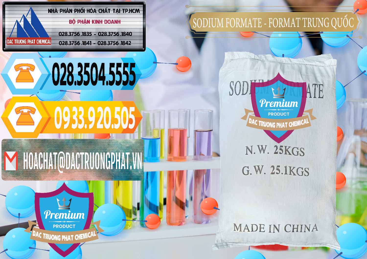 Đơn vị chuyên cung cấp _ bán Sodium Formate - Natri Format Trung Quốc China - 0142 - Đơn vị chuyên nhập khẩu và cung cấp hóa chất tại TP.HCM - hoachattayrua.net