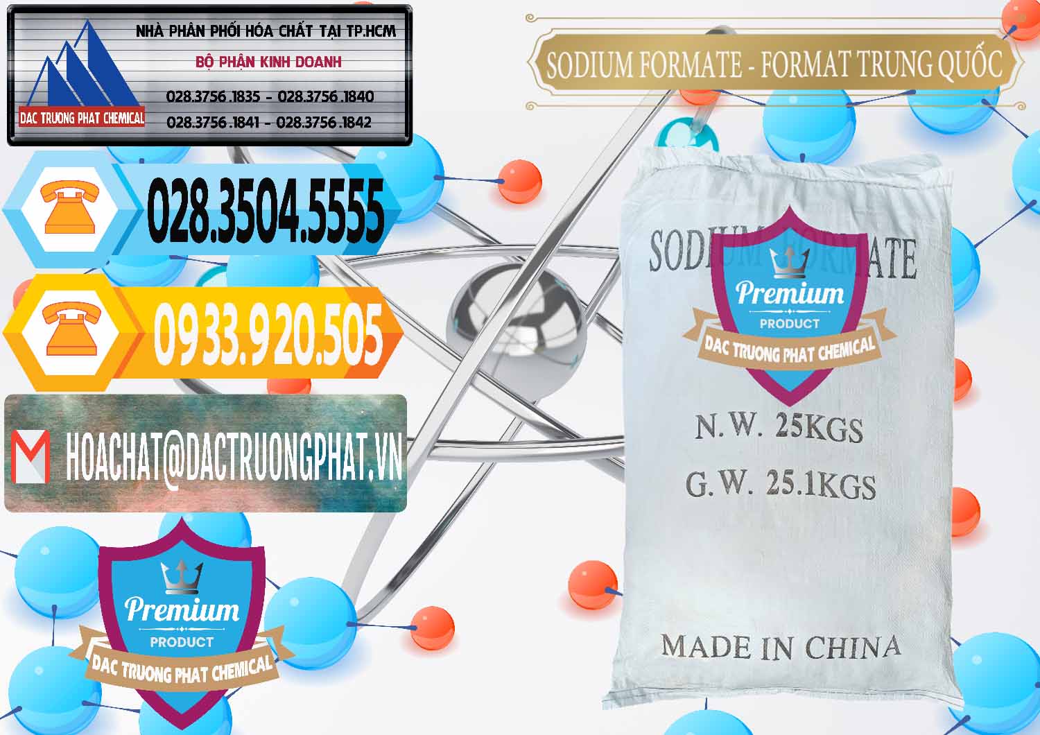 Đơn vị chuyên cung cấp _ bán Sodium Formate - Natri Format Trung Quốc China - 0142 - Công ty chuyên phân phối và nhập khẩu hóa chất tại TP.HCM - hoachattayrua.net