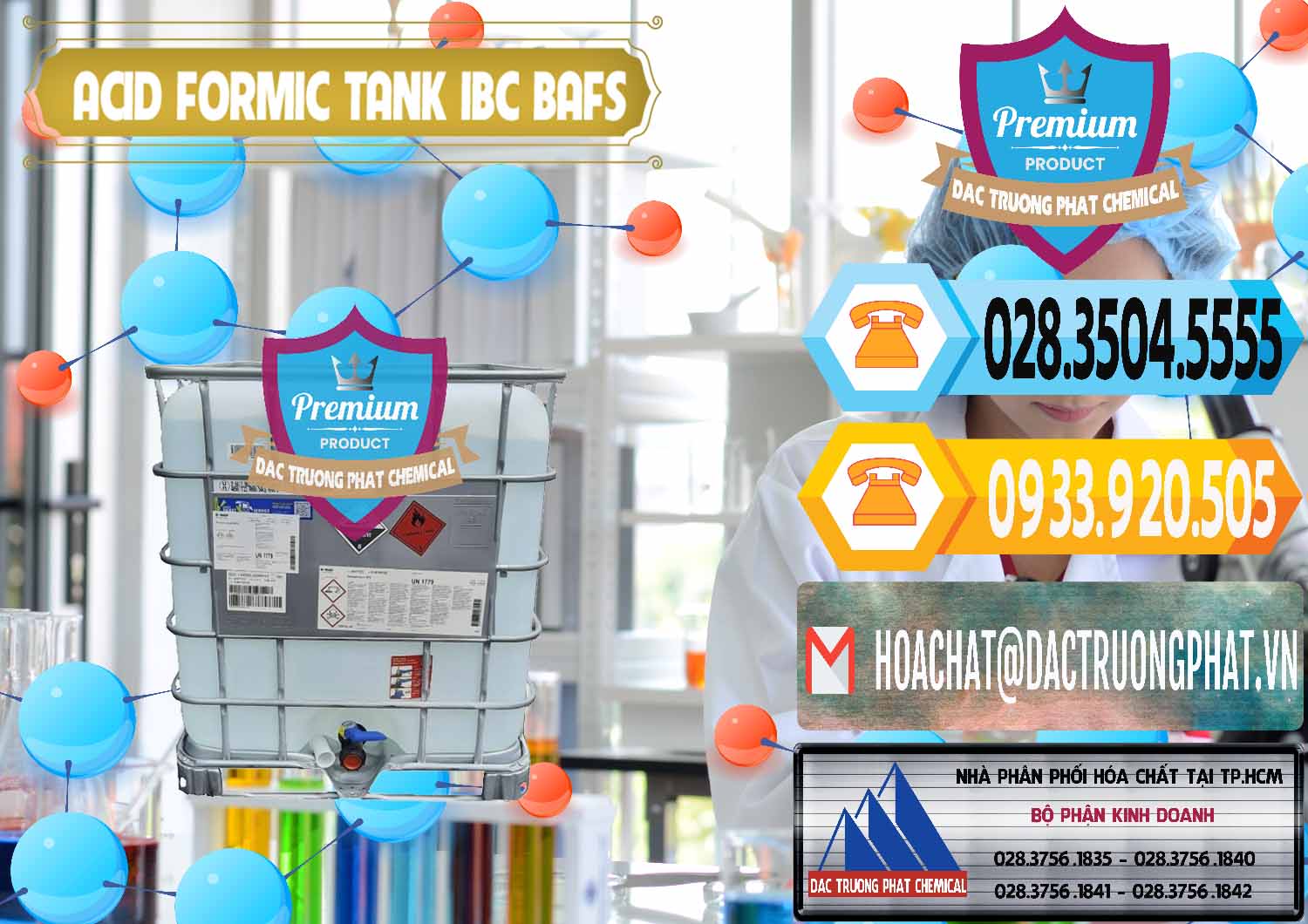 Công ty chuyên cung cấp & bán Acid Formic - Axit Formic Tank - Bồn IBC BASF Đức - 0366 - Chuyên cung cấp - nhập khẩu hóa chất tại TP.HCM - hoachattayrua.net