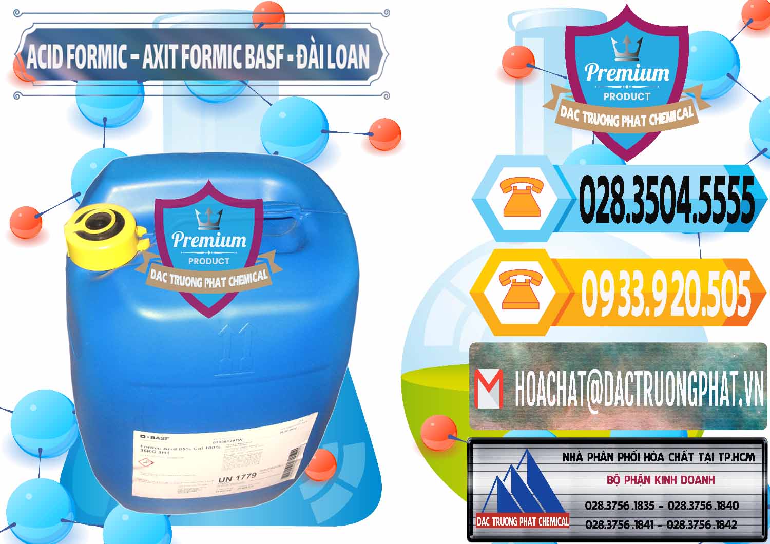 Nơi chuyên cung cấp & bán Acid Formic - Axit Formic 85% BASF Đài Loan Taiwan - 0027 - Cty cung cấp ( phân phối ) hóa chất tại TP.HCM - hoachattayrua.net