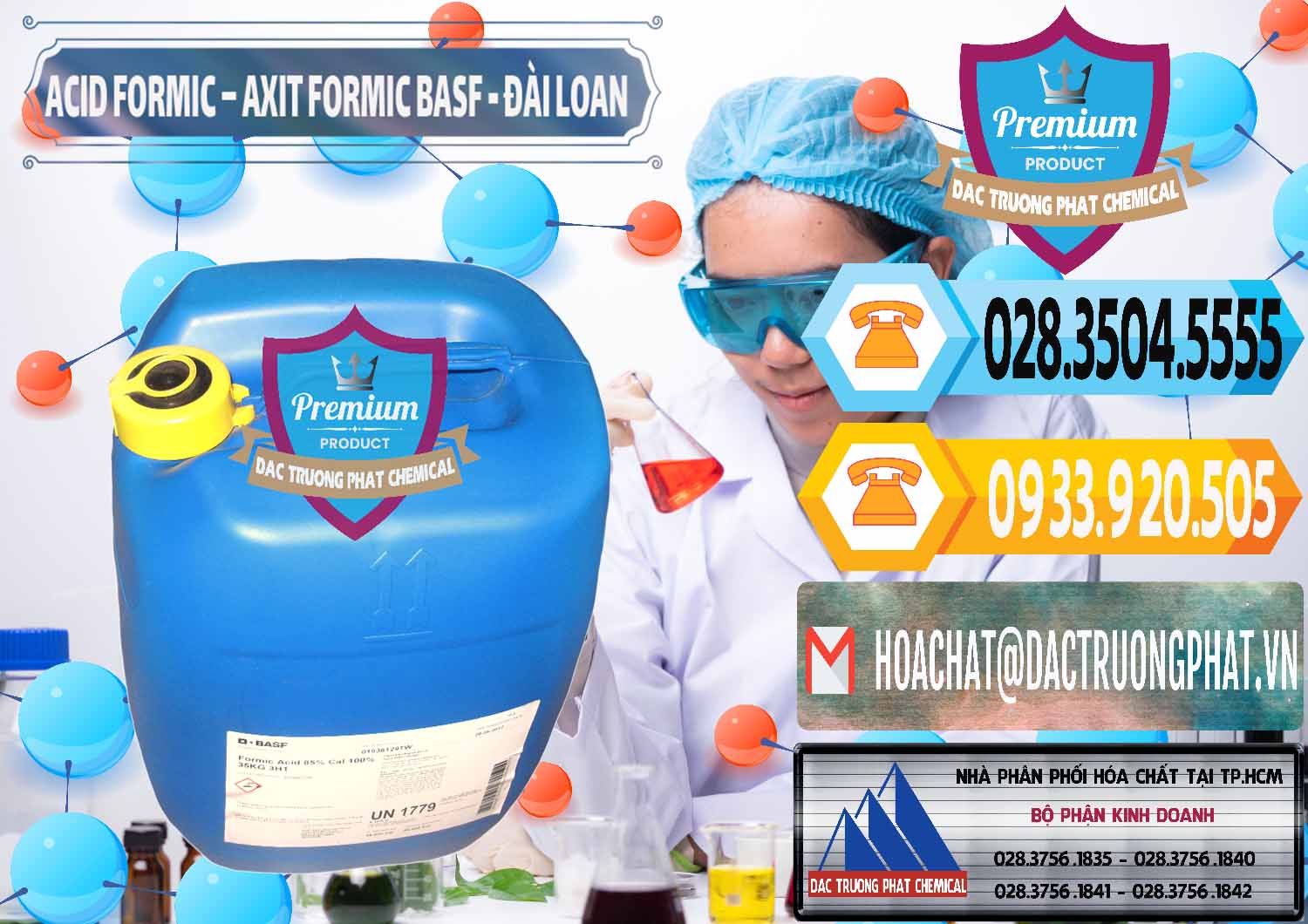 Nơi kinh doanh ( bán ) Acid Formic - Axit Formic 85% BASF Đài Loan Taiwan - 0027 - Phân phối và cung ứng hóa chất tại TP.HCM - hoachattayrua.net