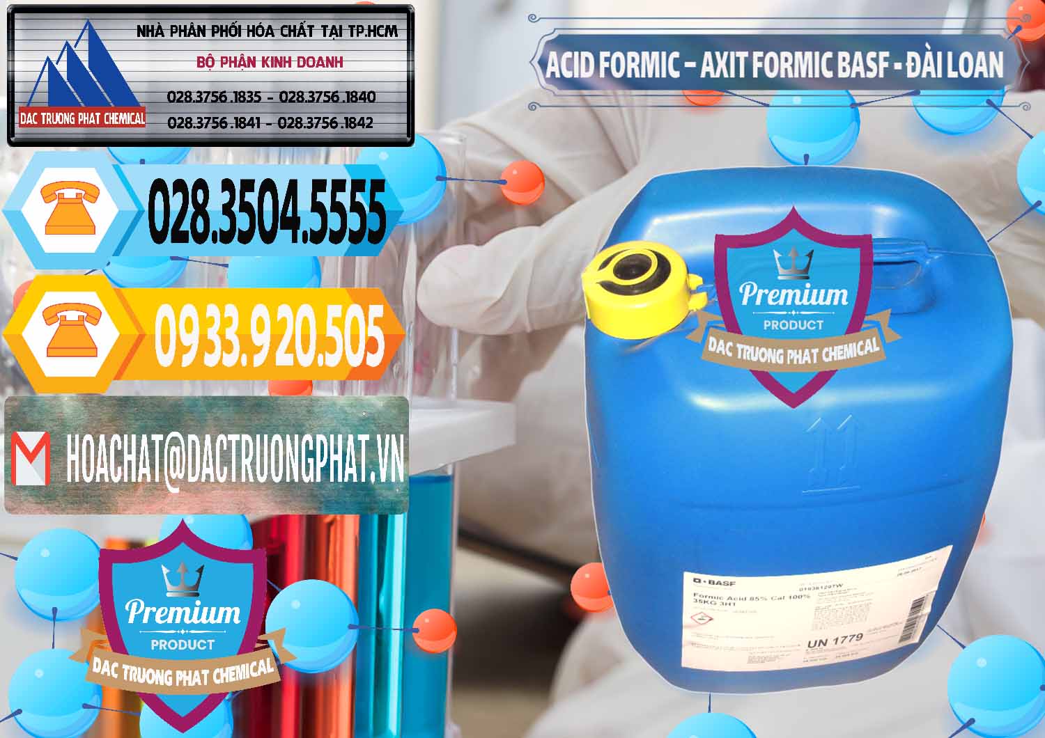 Đơn vị chuyên bán ( phân phối ) Acid Formic - Axit Formic 85% BASF Đài Loan Taiwan - 0027 - Nơi cung cấp ( phân phối ) hóa chất tại TP.HCM - hoachattayrua.net