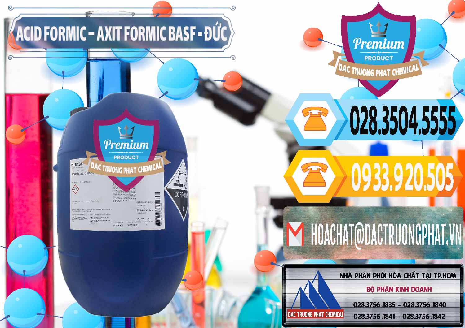 Bán và cung cấp Acid Formic - Axit Formic BASF Đức Germany - 0028 - Chuyên phân phối _ nhập khẩu hóa chất tại TP.HCM - hoachattayrua.net