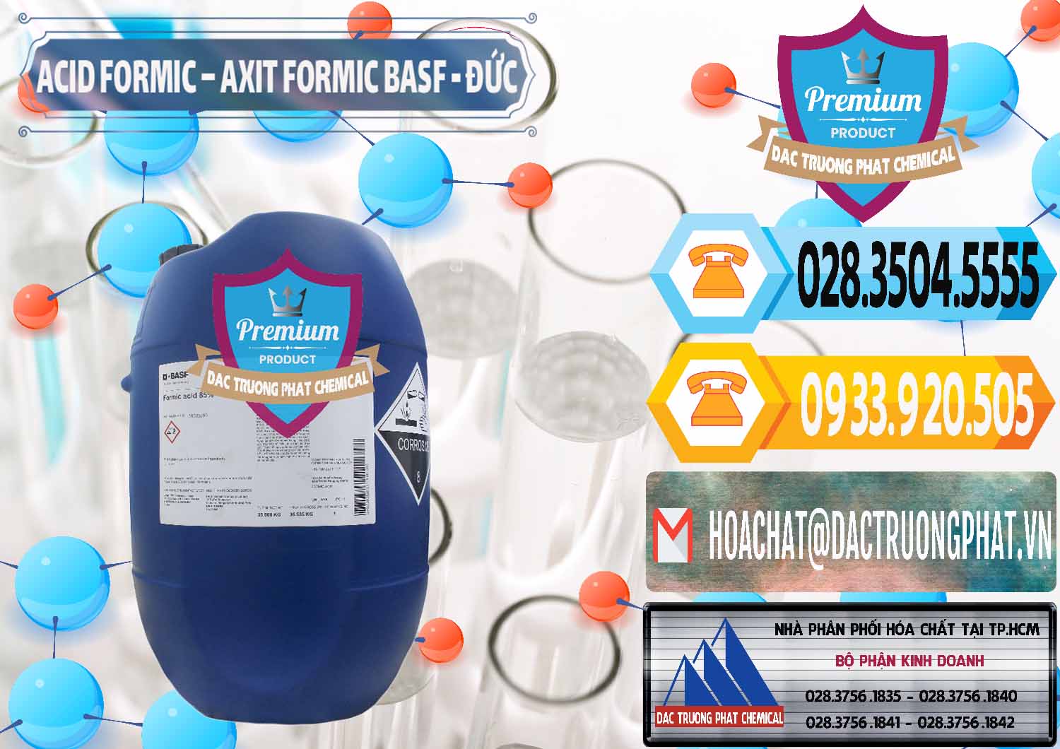 Chuyên bán _ phân phối Acid Formic - Axit Formic BASF Đức Germany - 0028 - Đơn vị chuyên bán ( cung cấp ) hóa chất tại TP.HCM - hoachattayrua.net