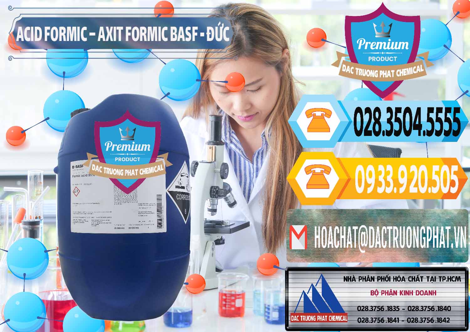 Nơi phân phối và bán Acid Formic - Axit Formic BASF Đức Germany - 0028 - Cung cấp _ kinh doanh hóa chất tại TP.HCM - hoachattayrua.net