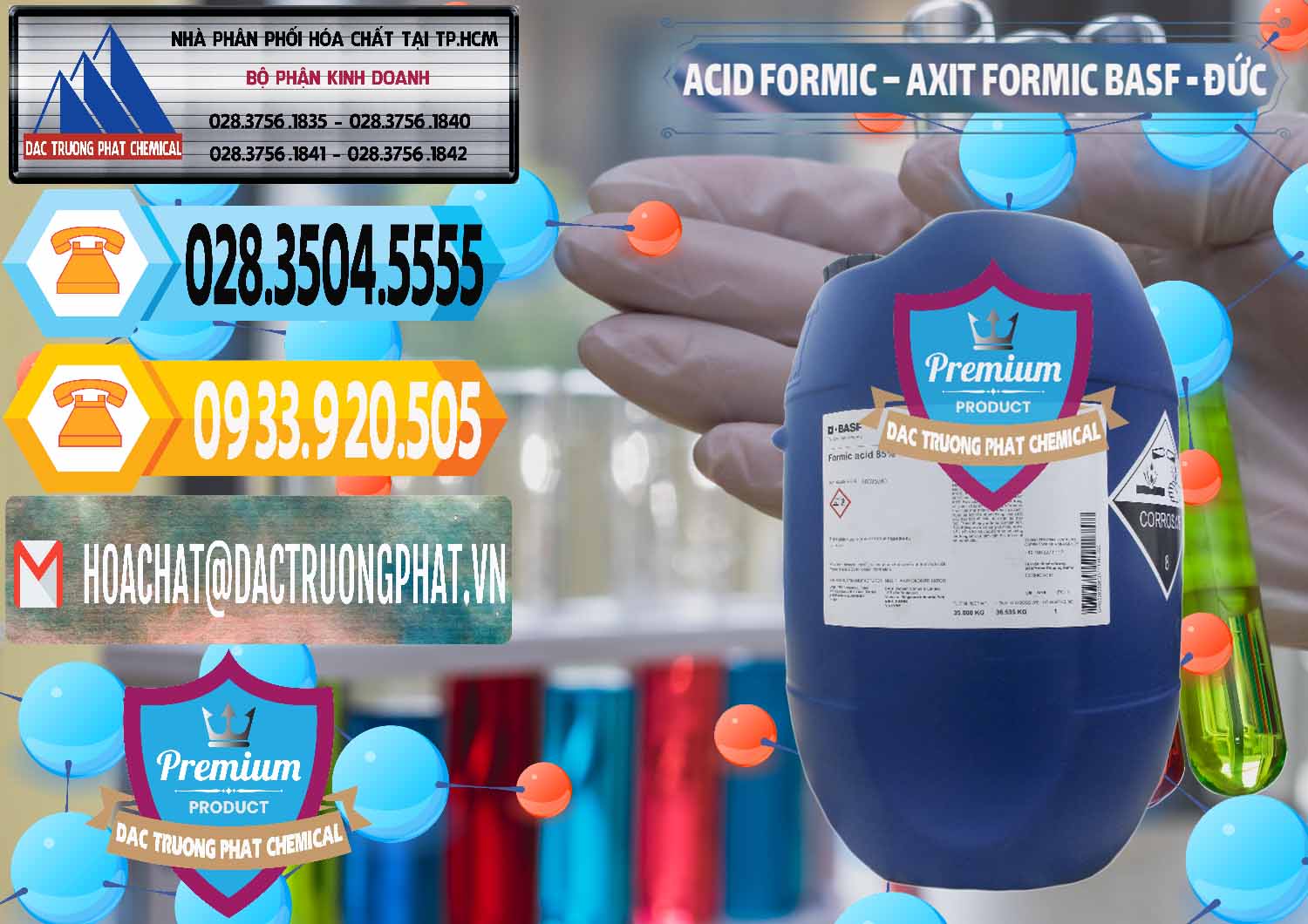 Công ty bán - phân phối Acid Formic - Axit Formic BASF Đức Germany - 0028 - Đơn vị chuyên nhập khẩu ( cung cấp ) hóa chất tại TP.HCM - hoachattayrua.net