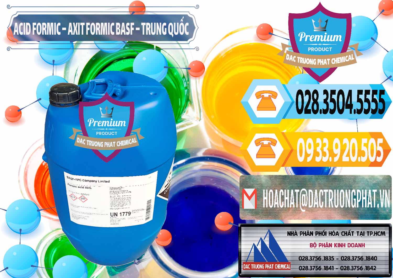 Đơn vị chuyên cung cấp _ bán Acid Formic - Axit Formic BASF Trung Quốc China - 0025 - Nơi chuyên bán và cung cấp hóa chất tại TP.HCM - hoachattayrua.net