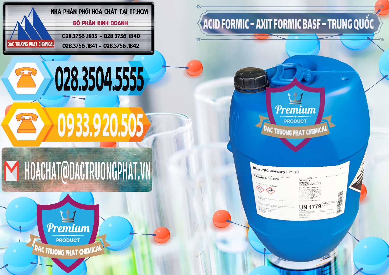 Công ty bán - cung ứng Acid Formic - Axit Formic BASF Trung Quốc China - 0025 - Công ty kinh doanh _ phân phối hóa chất tại TP.HCM - hoachattayrua.net