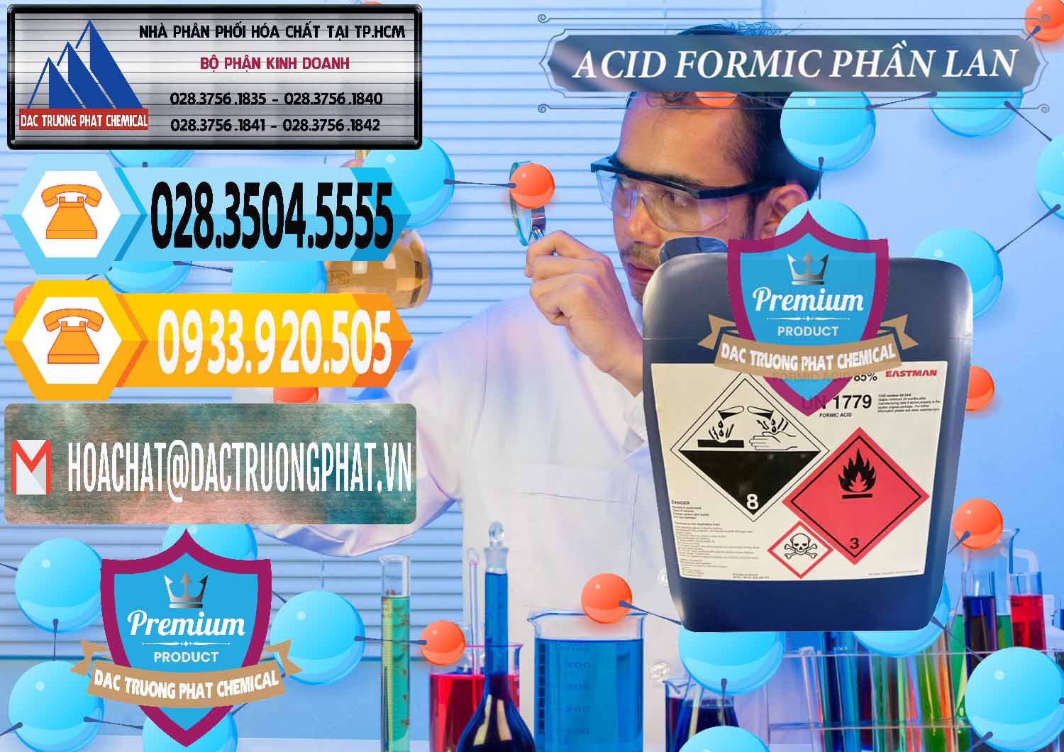 Chuyên bán _ cung cấp Acid Formic - Axit Formic Phần Lan Finland - 0376 - Chuyên phân phối ( nhập khẩu ) hóa chất tại TP.HCM - hoachattayrua.net