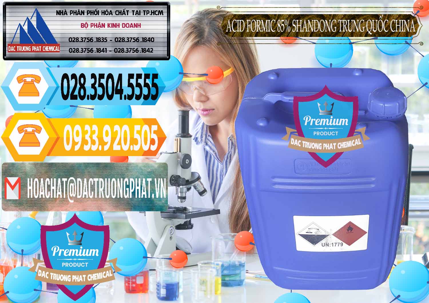 Nơi bán & cung cấp Acid Formic - Axit Formic 85% Shandong Trung Quốc China - 0235 - Nhà cung ứng ( phân phối ) hóa chất tại TP.HCM - hoachattayrua.net