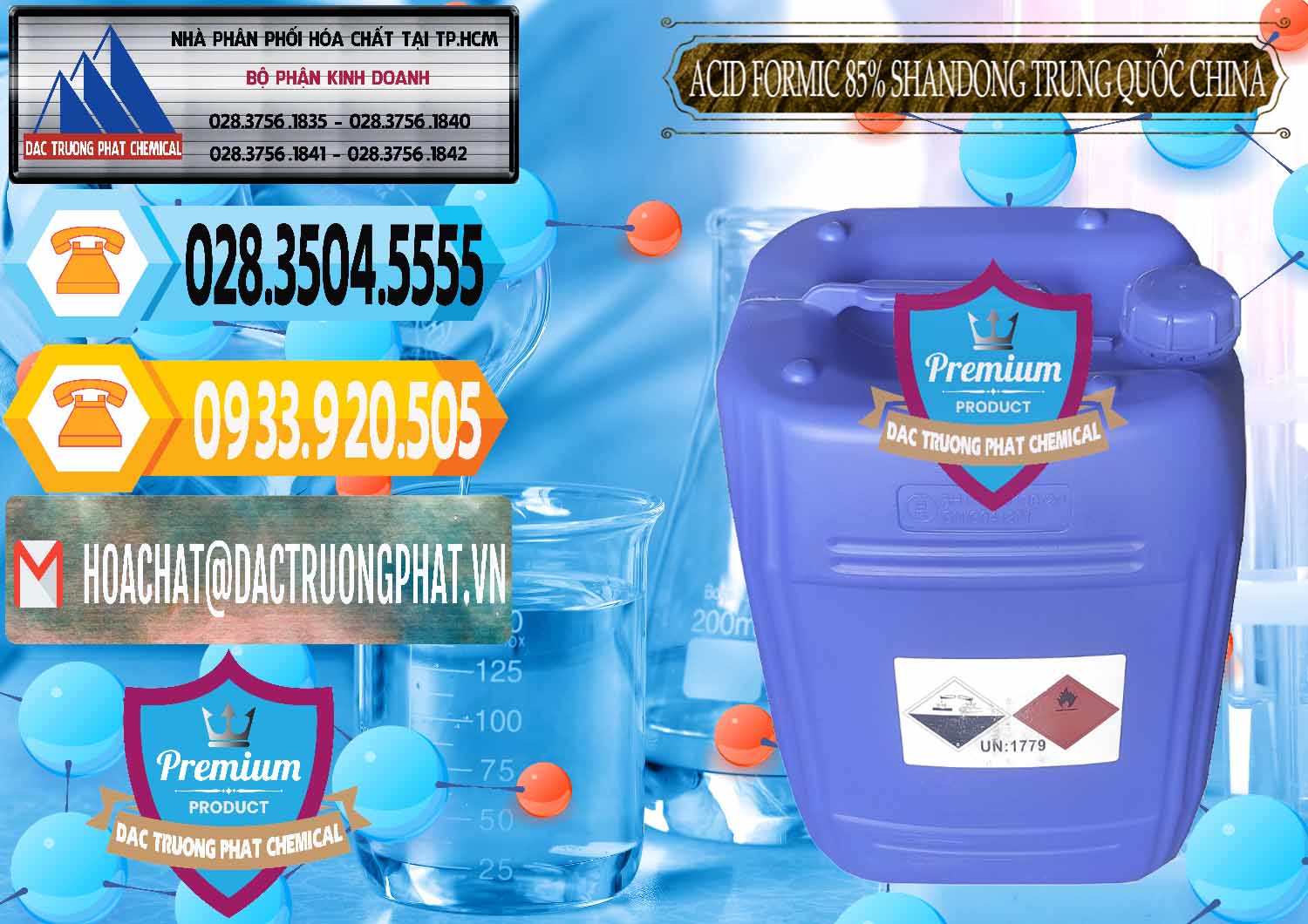 Đơn vị chuyên bán - cung ứng Acid Formic - Axit Formic 85% Shandong Trung Quốc China - 0235 - Bán và cung cấp hóa chất tại TP.HCM - hoachattayrua.net