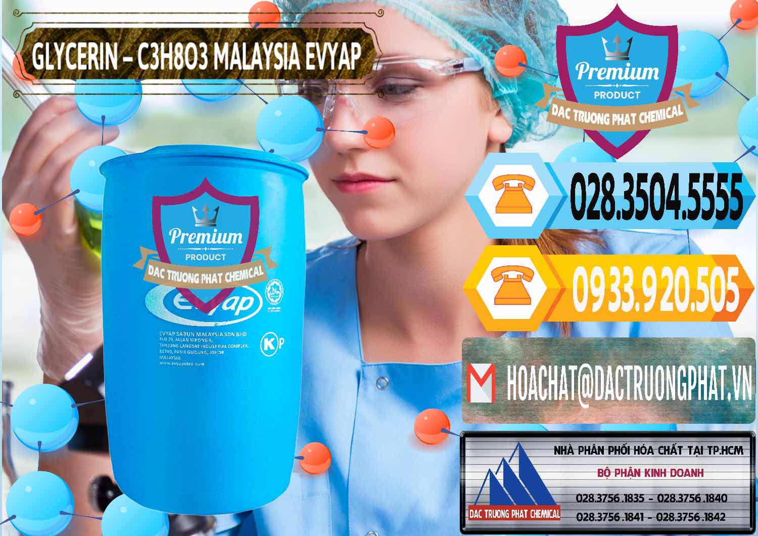 Nơi bán và cung cấp Glycerin – C3H8O3 Malaysia Evyap - 0066 - Đơn vị chuyên nhập khẩu ( cung cấp ) hóa chất tại TP.HCM - hoachattayrua.net