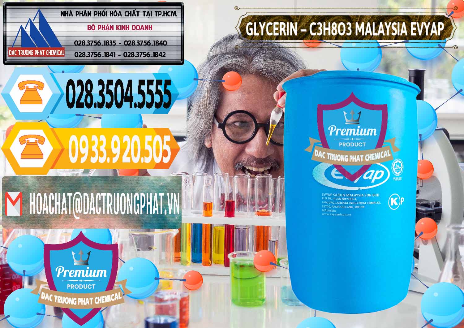 Đơn vị chuyên bán & cung cấp Glycerin – C3H8O3 Malaysia Evyap - 0066 - Nơi phân phối ( cung cấp ) hóa chất tại TP.HCM - hoachattayrua.net