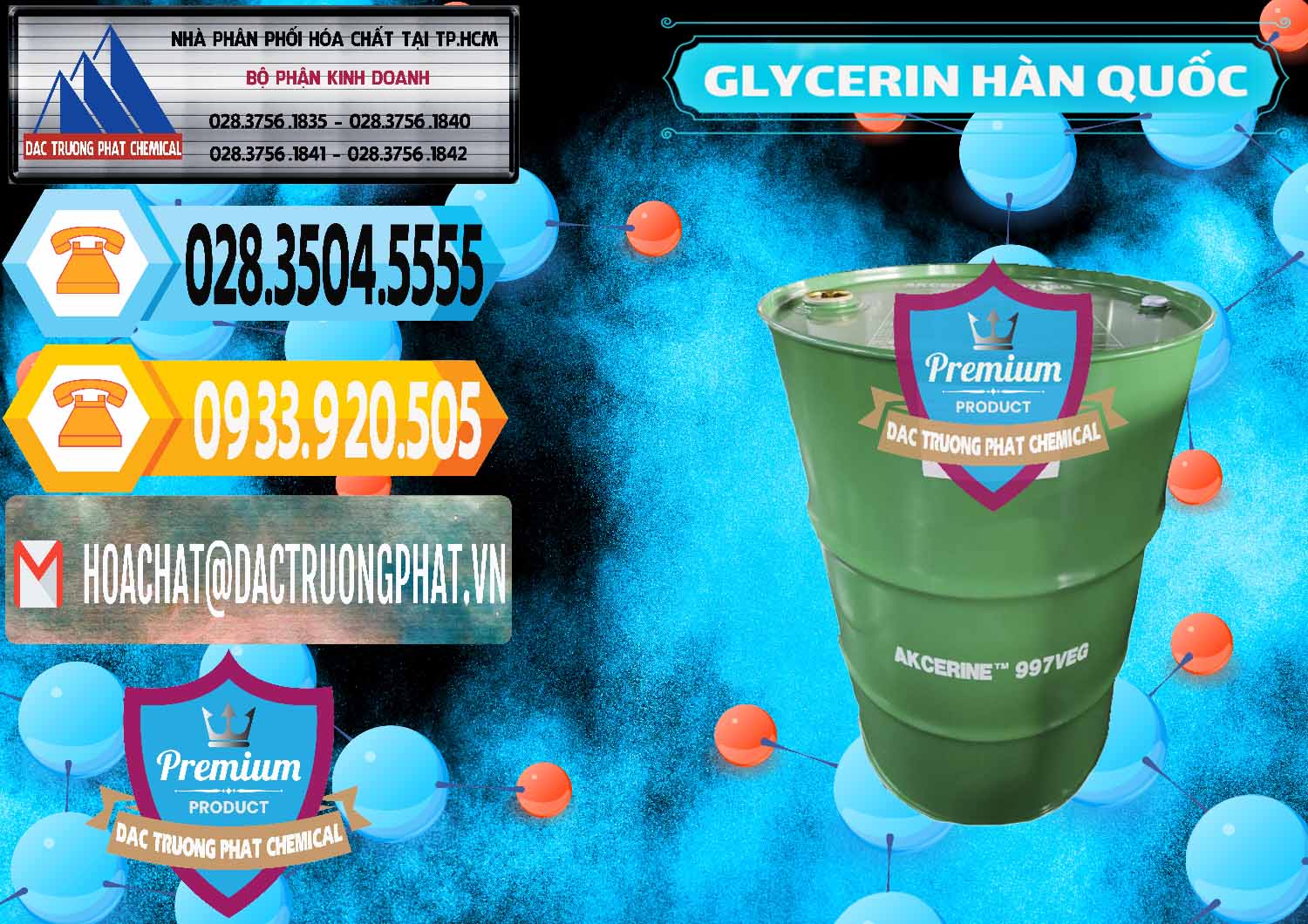 Đơn vị chuyên cung ứng và bán Glycerin – C3H8O3 Hàn Quốc Korea - 0403 - Đơn vị chuyên bán và cung cấp hóa chất tại TP.HCM - hoachattayrua.net