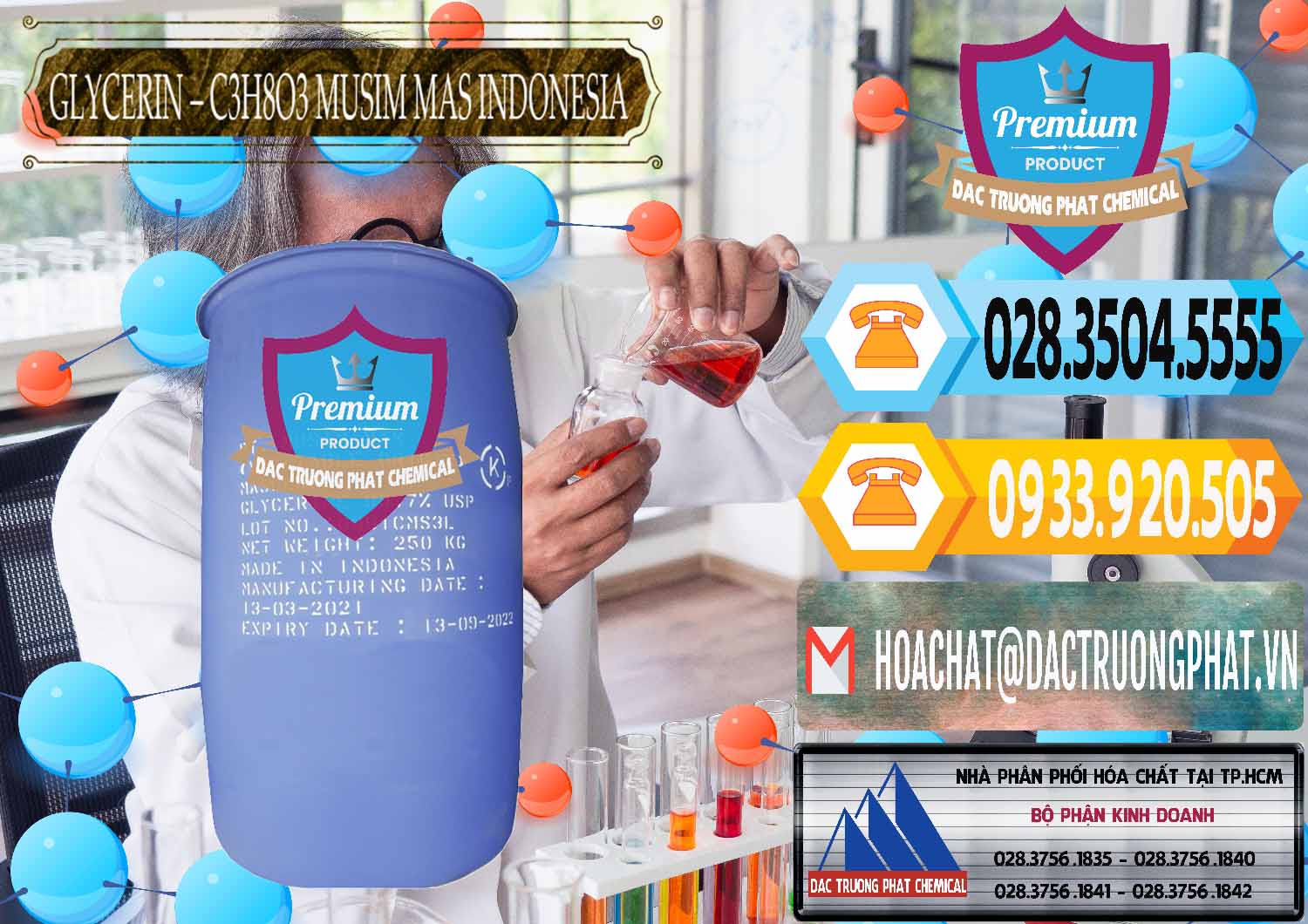 Công ty cung cấp _ bán Glycerin – C3H8O3 99.7% Musim Mas Indonesia - 0272 - Công ty chuyên bán _ phân phối hóa chất tại TP.HCM - hoachattayrua.net