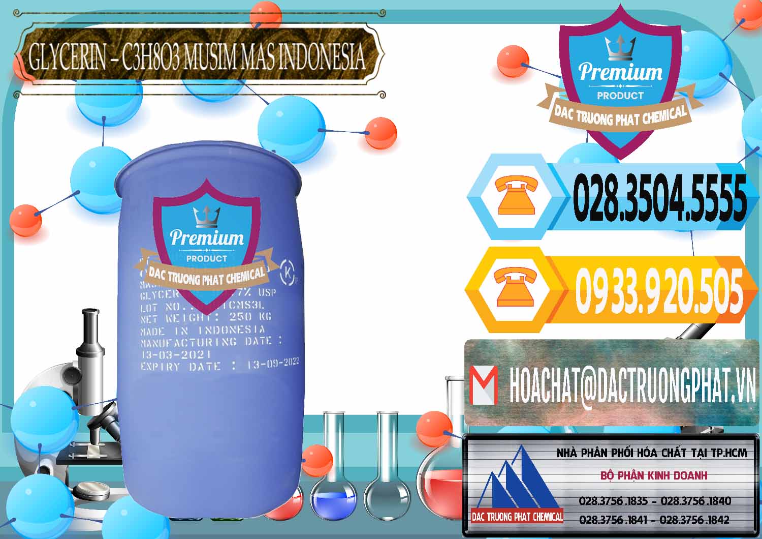 Đơn vị bán & phân phối Glycerin – C3H8O3 99.7% Musim Mas Indonesia - 0272 - Cty cung cấp _ nhập khẩu hóa chất tại TP.HCM - hoachattayrua.net