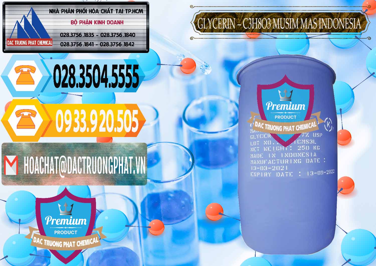 Đơn vị bán - cung cấp Glycerin – C3H8O3 99.7% Musim Mas Indonesia - 0272 - Công ty cung cấp ( bán ) hóa chất tại TP.HCM - hoachattayrua.net