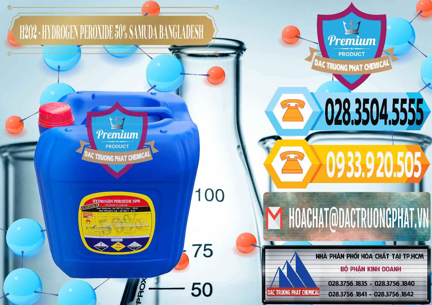 Đơn vị chuyên bán & cung ứng hóa chất H2O2 & H2O2 Dạng Nước 50% Samuda Bangladesh tại Cần Thơ Nơi chuyên bán _ cung cấp H2O2 - Hydrogen Peroxide 50% Samuda Bangladesh - 0077 - Kinh doanh - phân phối hóa chất tại TP.HCM - hoachattayrua.net