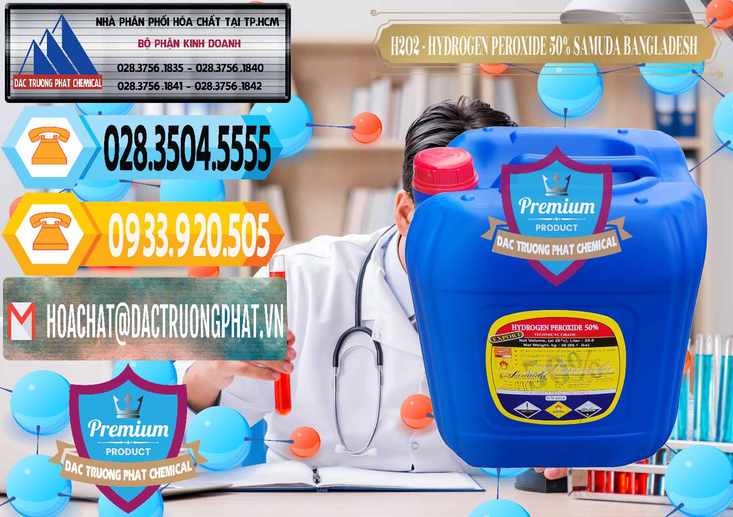 Địa chỉ chuyên bán « kinh doanh Hóa Chất Công Nghiệp Oxy Già Dạng Lỏng × Oxy Già Nơi bán & phân phối H2O2 - Hydrogen Peroxide 50% Samuda Bangladesh - 0077 - Cty bán & phân phối hóa chất tại TP.HCM - hoachattayrua.net