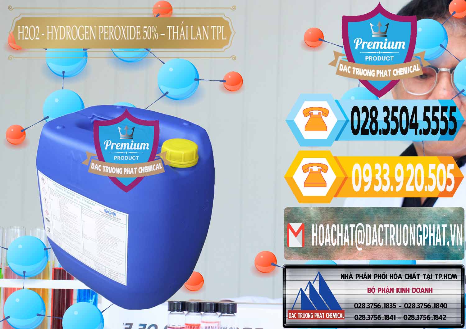 Nơi kinh doanh Þ bán Hydrogen Peroxide — Oxy Già Dạng Lỏng 50% TPL Thái Lan Thailand tại Kiên Giang Công ty cung cấp & bán H2O2 - Hydrogen Peroxide 50% Thái Lan TPL - 0076 - Nơi cung ứng _ phân phối hóa chất tại TP.HCM - hoachattayrua.net