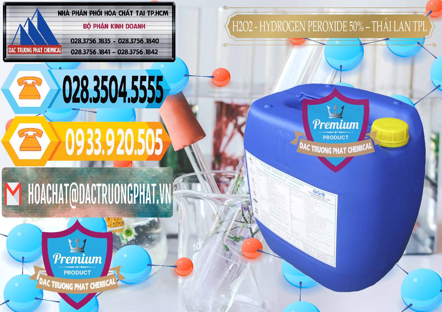 Đơn vị chuyên kinh doanh | bán H2O2 - Hydro Peroxid 50% TPL Thái Lan Thailand tại Thành phố Hồ Chí Minh Cty bán và cung cấp H2O2 - Hydrogen Peroxide 50% Thái Lan TPL - 0076 - Cung cấp và nhập khẩu hóa chất tại TP.HCM - hoachattayrua.net