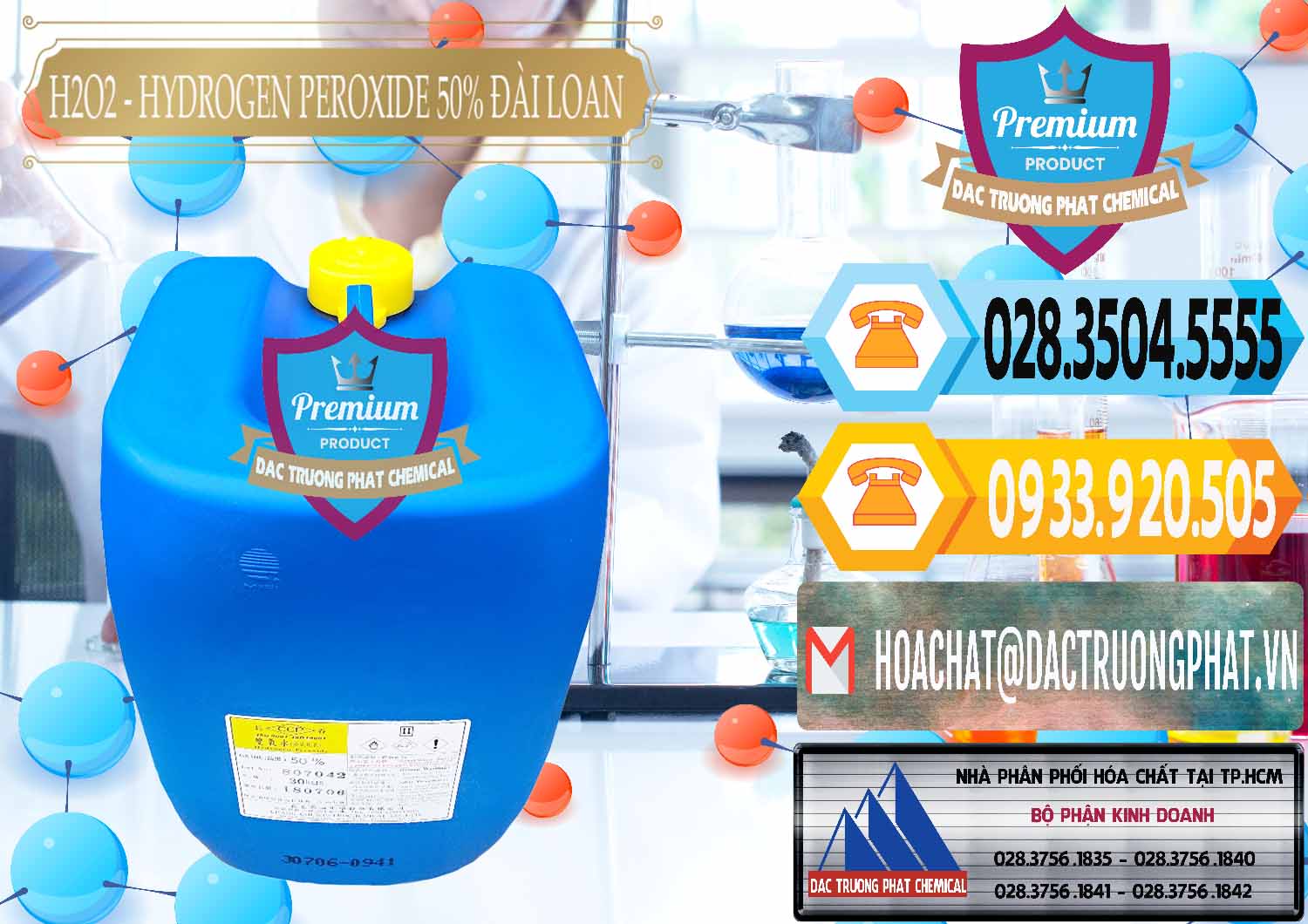 Bán H2O2 - Hydrogen Peroxide 50% Đài Loan Taiwan Chang Chun - 0069 - Cung cấp - nhập khẩu hóa chất tại TP.HCM - hoachattayrua.net