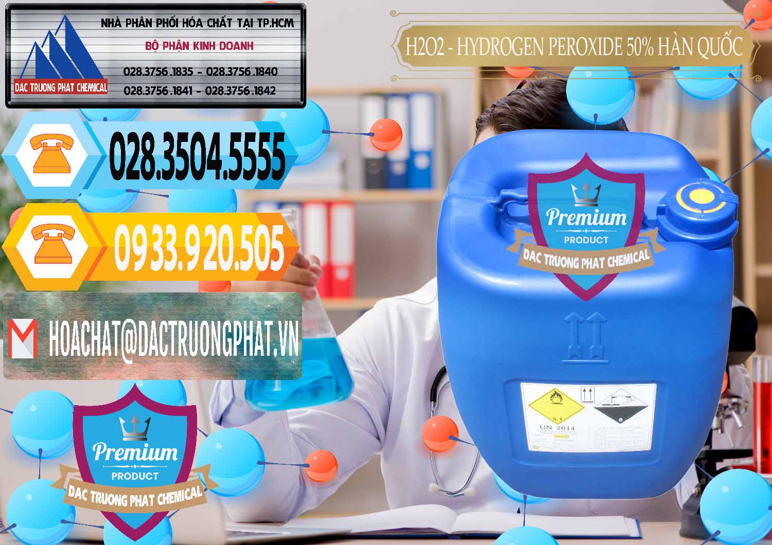 Chuyên kinh doanh & bán H2O2 - Hydrogen Peroxide 50% Taekwang Hàn Quốc Korea - 0071 - Cty chuyên nhập khẩu ( cung cấp ) hóa chất tại TP.HCM - hoachattayrua.net