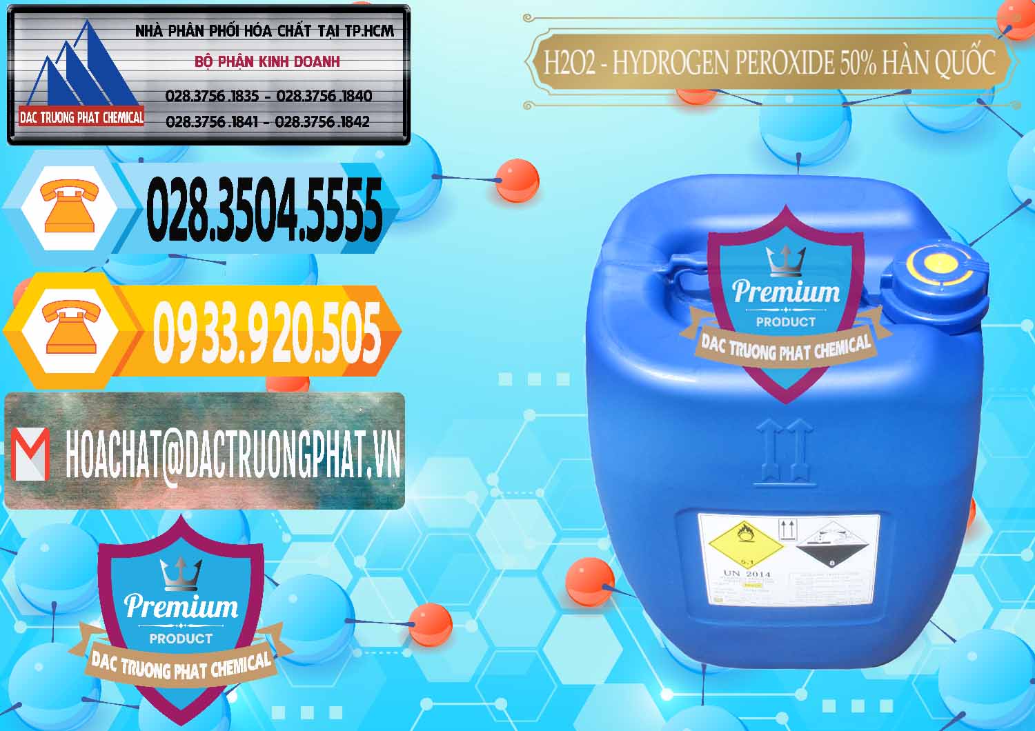 Chuyên cung ứng - bán H2O2 - Hydrogen Peroxide 50% Taekwang Hàn Quốc Korea - 0071 - Đơn vị chuyên kinh doanh và phân phối hóa chất tại TP.HCM - hoachattayrua.net