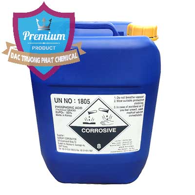 Nhập khẩu ( bán ) Acid Phosphoric – H3PO4 85% Can Xanh Hàn Quốc Korea - 0016 - Nhà phân phối & kinh doanh hóa chất tại TP.HCM - hoachattayrua.net