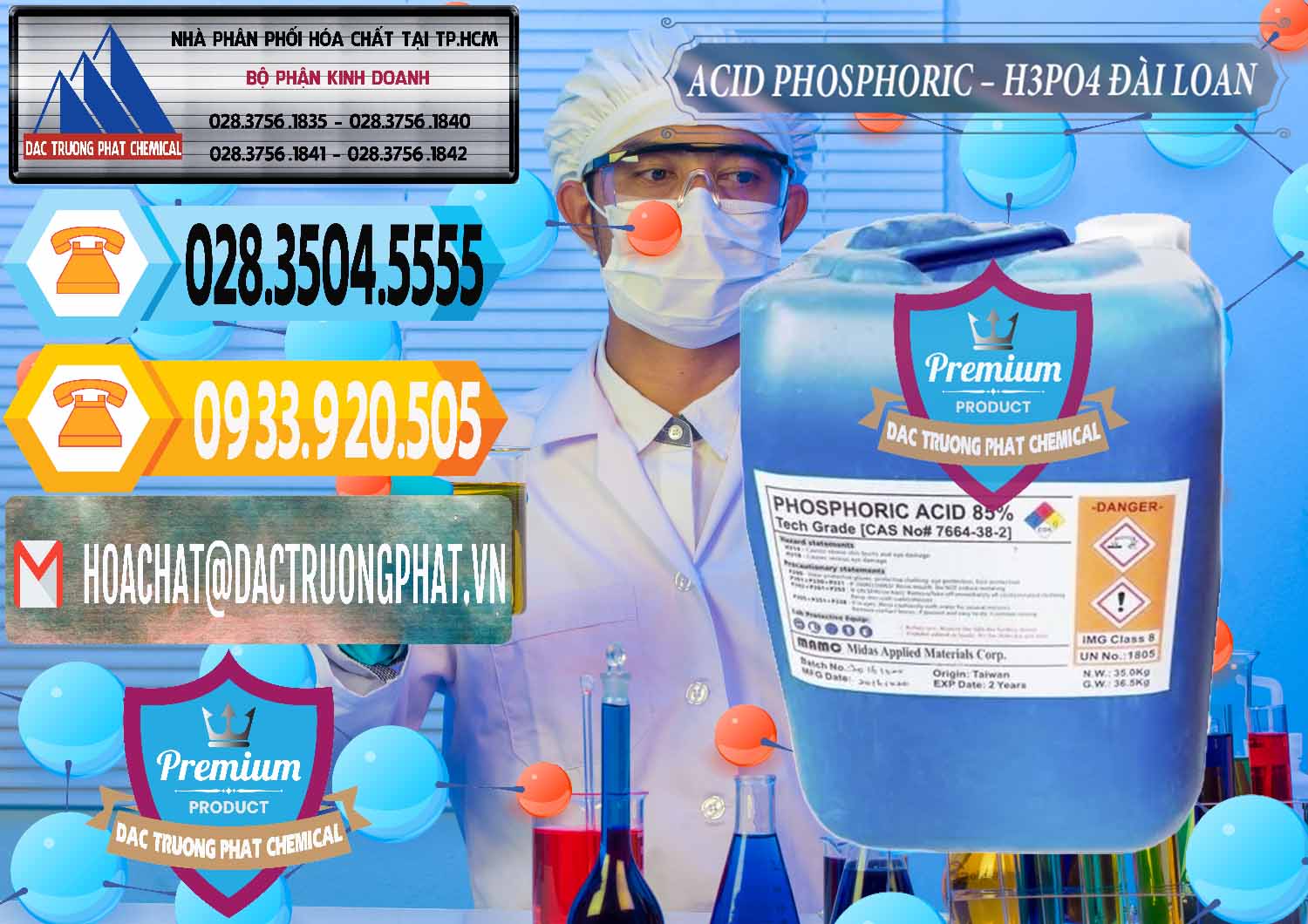 Đơn vị cung cấp & bán Axit Phosphoric - Acid Phosphoric H3PO4 85% Đài Loan Taiwan - 0351 - Cty chuyên bán _ cung cấp hóa chất tại TP.HCM - hoachattayrua.net