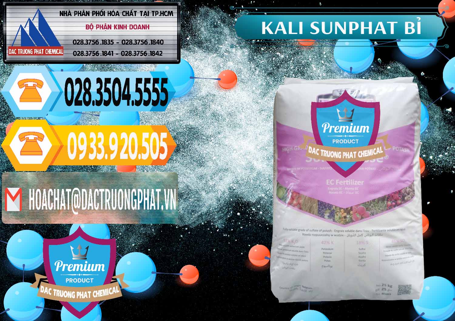 Cung ứng ( bán ) Kali Sunphat – K2SO4 Bỉ Belgium - 0406 - Nhà phân phối và nhập khẩu hóa chất tại TP.HCM - hoachattayrua.net