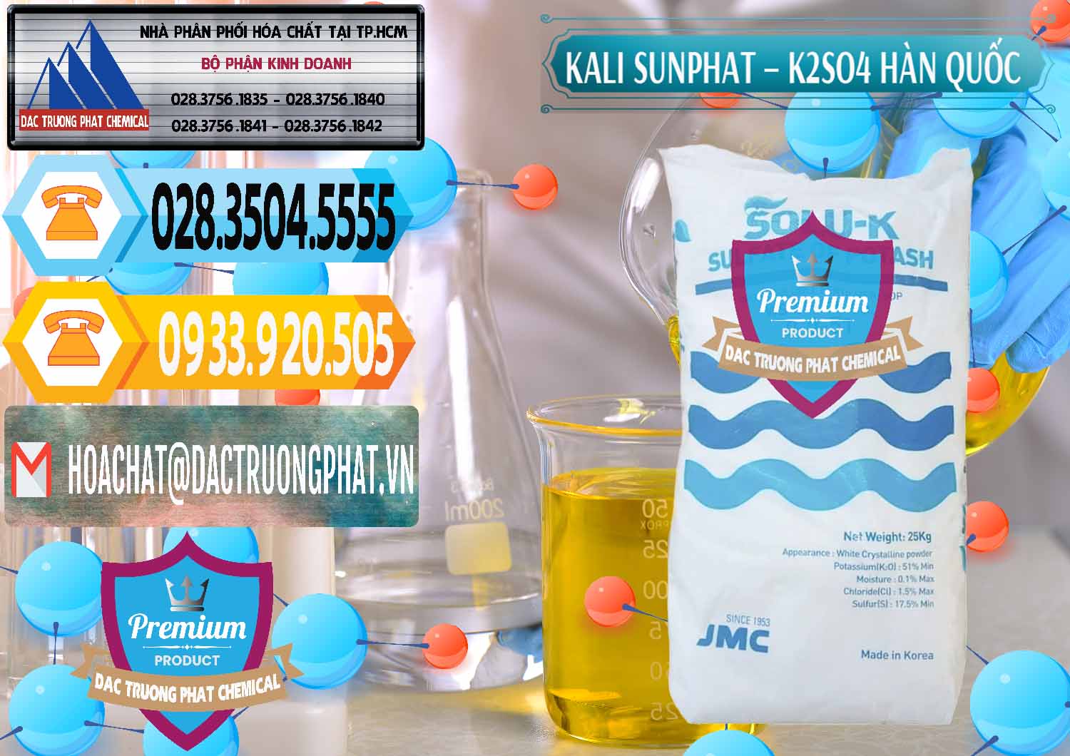 Đơn vị nhập khẩu và bán Kali Sunphat – K2SO4 Hàn Quốc Korea - 0410 - Đơn vị cung cấp _ phân phối hóa chất tại TP.HCM - hoachattayrua.net